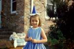 Party Dress, Girl, Hat, 1950s, PHBV03P11_01