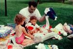 Birthday Presents, Backyard, Summertime, August 1989, 1980s, PHBV03P13_14B