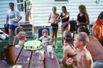 Birthday Cake, Backyard, Summertime, 1950s