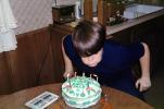 Dale 14th Birthday Cake, blowing out candles, PHBV03P15_16