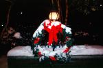 wreath, snow, lamp, cold, dark, night, nighttime, PHCV01P07_07