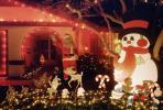 Santa Claus, snowman, bambi, rabbit, candy cane, PHCV01P07_16