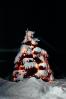 Christmas Tree in the Snow, cold, ice, night, nighttime, PHCV01P08_09
