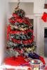 Christmas Tree decorated, decorations, presents