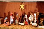Nipomo, Nativity Scene, manger, star, lamb