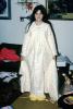 girl, robe, pajamas, new robe, present, 1960s