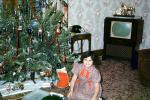 girl, tree, smiles, television, horse, clock, carpet, telephone, 1950s