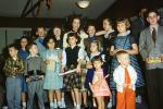 girls, boys, teens, toddler, brother, sister, sibblings, Family Portrait, 1950s, PHCV03P14_12