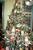 Tree, Presents, Gifts, Decorations, Ornaments, 1950s