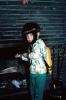 Boy with Firefighters SCBA Toy, December 1977
