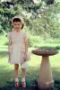 Girl, Bird Bath, Dress, Shoes, Purse, Bonnet, 1958, 1950s, PHEV01P01_10