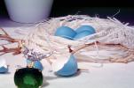 Green Jade Ring, Blue eggs, paper nest, jewelry, twigs, PHEV01P03_14