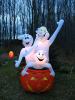 Ghost, Pumpkin, Jack-o-Lantern, PHHD01_015