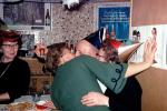 Kissing, Couple, Party Lady, Booze, Bar, Drunk, Basement Bar, 1950s, PHNV01P08_02