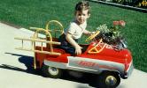 Boy, Pedal Car, 1950s, PLGV01P02_06B