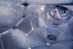 Girl Child in a Curved Space Diamond Structure, Biomorphic Shape, SF Zoo, 22 February 1982, PLGV01P05_13