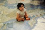 Child on Dymaxion Map, Baby, Toddler, PLGV01P06_12B