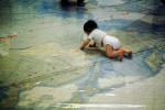 Child on Dymaxion Map, Baby, Toddler, PLGV01P06_14