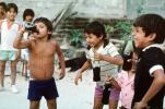 Boys, Drinking Coke, Yelapa, Mexico, PLGV01P10_05