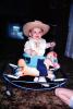 Rocking Horse, Cowboy, Hat, Toddler