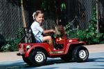 Toy Jeep, Girl, Smiles, PLGV03P07_11