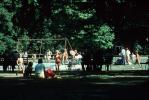 Swing Set, Girls, Park, 1950s, PLGV03P08_08