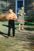 Backyard, Hoola-Hoop, Hula Hoop, Twirling, Girls, Hoola Hoop, Hulahoop, September 1958, 1950s
