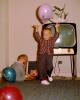 Boy with Balloon, Television, 1950s