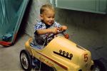 Hot-Rod Pedal Car, boy, 1950s