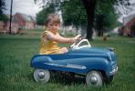 Girl on a Peddle Car, Champion Jet Flow Drive, 1950s