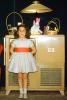 Girl, Television Console, Dress, Carpet, 1950s, PLPV01P06_10B