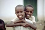 Two Boys on the Streets of Mogadishu Somalia