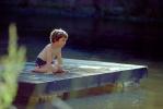 Pond, Float, Boy, lazy afternoon, Lagunitas Marin County