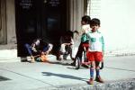 boy, male, socks, tricycle, sidewalk, sunny, shadow, PLPV02P14_01