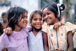 Trio, Giggling, Girls, Mumbai, India, PLPV03P09_18