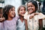 Trio, Giggling, Girls, Mumbai, India, PLPV03P09_19