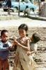 Girl, Boy, Baby, Brother and Sister, Siblings, Sumatra Indonesia, 1950s, PLPV05P03_07