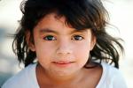 Girl with the Big Brown Eyes, Face,  Yelapa, Mexico, PLPV05P05_05
