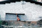 Boy Framed in Scjpp;. Yelapa, Mexico, PLPV05P05_12
