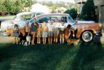 Ford Fairlane and Neighborhood Kids, 1950s