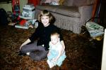 Sister, Baby, toddler, smiles, 1960s, PLPV05P08_08