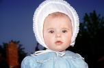 Baby, Bonnet, Face, 1960s, Toddler, PLPV05P08_15