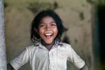 Laughing Girl, happy, female, Face
