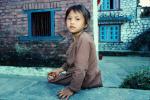 Girl, Himalayan Foothills, Nepal, Araniko Highway, Himalayas, Kodari, PLPV08P05_09