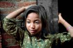 Girl Contemplating, Face, Kathmandu