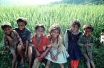 Girl, Boys, Smiles, Himalayan Foothills, Nepal