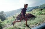 Boy, Smiles, Running, Himalayan Foothills, Nepal