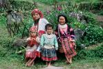 Girls, Mai Hill Tribes, Chiang Mai, northern Thailand, PLPV10P06_05