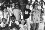 Group Portrait, girls, boys, smiles, diversity, multi-ethnic, PLPV11P04_06BW