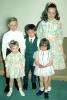 Kids, Brother, Sister, Siblings, smiles, smiling, cute, formal dress, dresses, flowery, suit and tie, 1960s, PLPV11P15_04